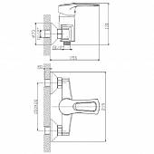 Смеситель для душа Rossinka T T40-41