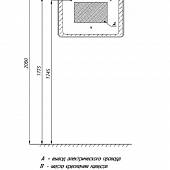 Зеркало 80 см, Акватон Соул 1A219302SU010