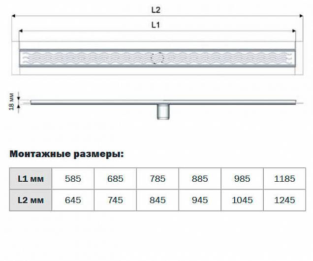 Фотография товара ACO ACO ShowerDrain С 408752