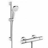 Термостат с душевым набором Hansgrohe Croma Select E 27081400