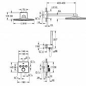 Душевая система Grohe SmartControl 34712000