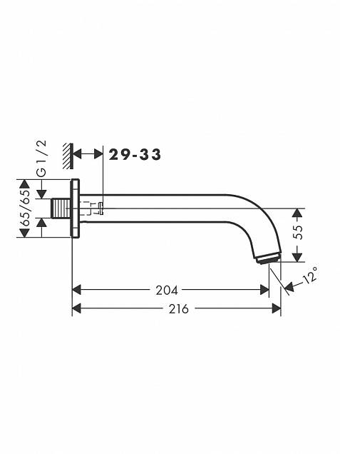 Фотография товара Hansgrohe Vernis Shape 71460000