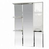 Шкаф-зеркало 75 см, белая эмаль, правый, Misty Жасмин 75 R П-Жас02075-011СвП
