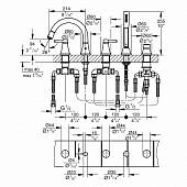 Смеситель для ванны Grohe Grandera 19919IG0