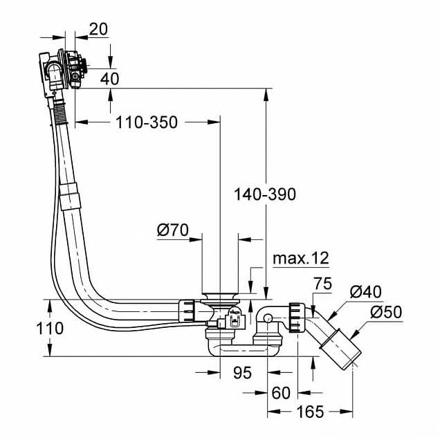 Фотография товара Grohe Talentofill 28991000Gr