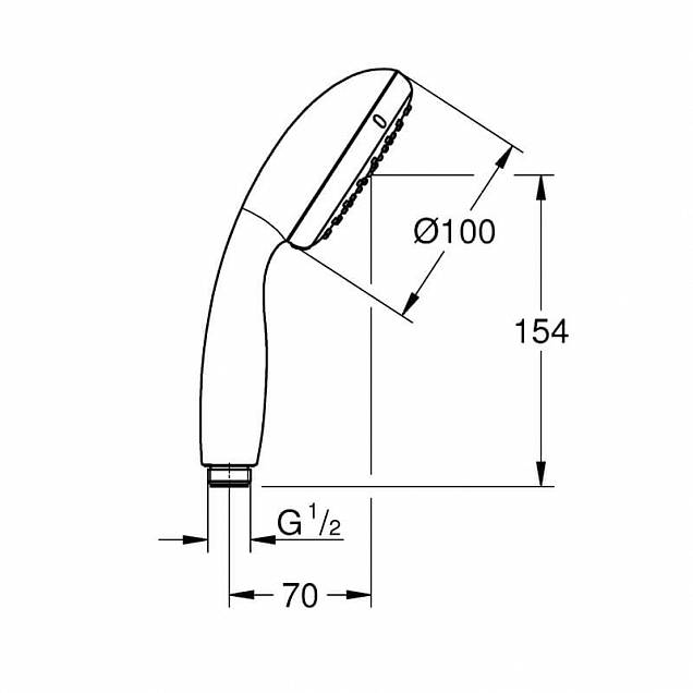 Фотография товара Grohe Tempesta New 27923001Gr