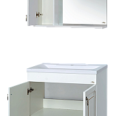 Комплект мебели 60 см, белая патина, Misty Вояж 60 П-Воя01060-013Пр-K