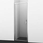 Душевая дверь 90 см, прозрачное стекло, WasserKRAF Berkel 48P04