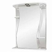 Шкаф-зеркало 55 см, белый, левый, Misty Лиана 55 L Э-Лиа02055-01СвЛ