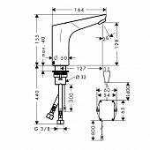 Смеситель для раковины Focus S Hansgrohe 31174000