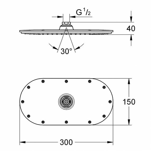 Фотография товара Grohe Rainshower 27470000Gr