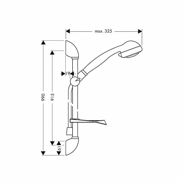 Фотография товара Hansgrohe Unica 27780000