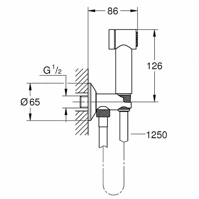 Фотография товара Grohe Trigger Spray 26358000Gr