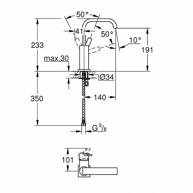 Фотография товара Grohe Allure   23076000Gr