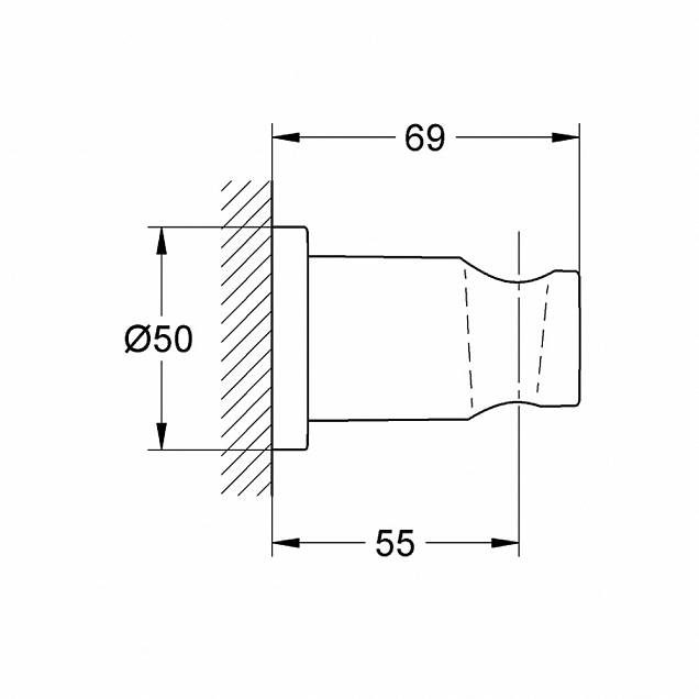 Фотография товара Grohe Rainshower 27074DA0Gr