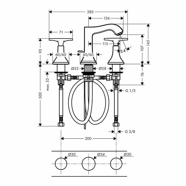 Фотография товара Hansgrohe Metropol    31306000