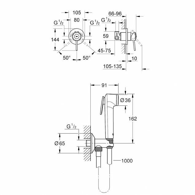 Фотография товара Grohe BauClassic 124902Gr