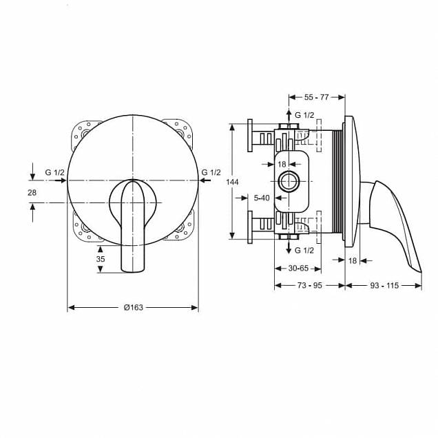 Фотография товара Ideal Standard Ceraplan   A4713AA