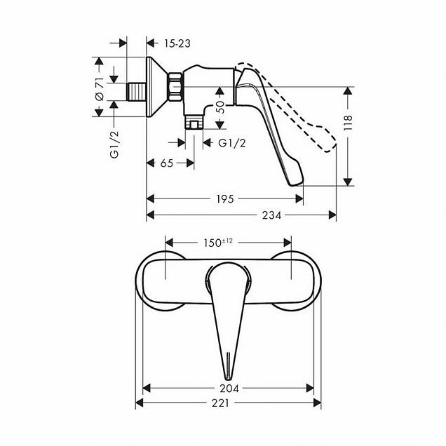 Фотография товара Hansgrohe Novus 71926000