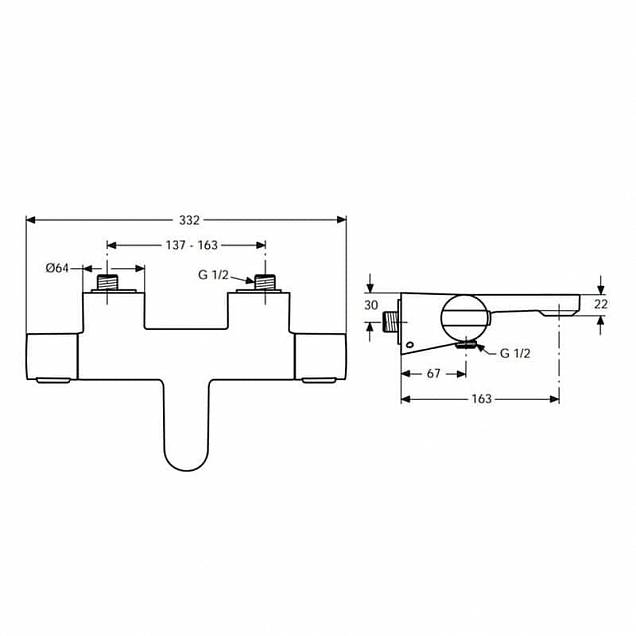 Фотография товара Ideal Standard Ceratherm A4630AA