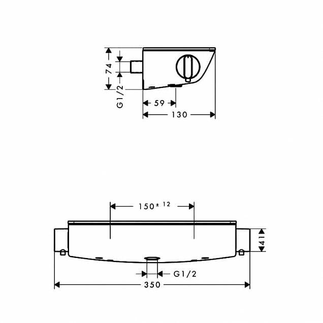 Фотография товара Hansgrohe Ecostat 13161400