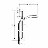 Душевой гарнитур Hansgrohe Croma 27768820