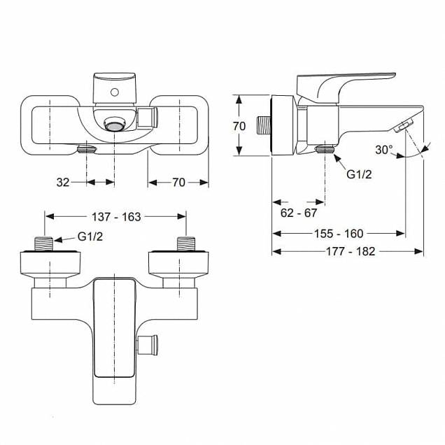 Фотография товара Ideal Standard Strada    A5848AA