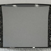 Зеркало 100 см, черное, Misty Charme 100 Л-Чар02100-021Св