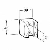 Держатель для душа Jacob Delafon ECO BASIC E75063-CP